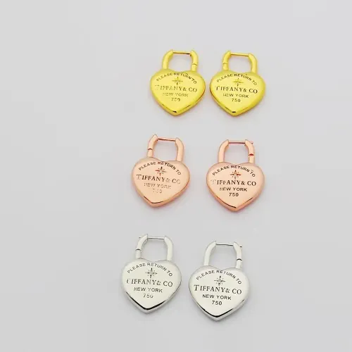 Replica Tiffany Earrings For Women #1390859 $25.00 USD for Wholesale