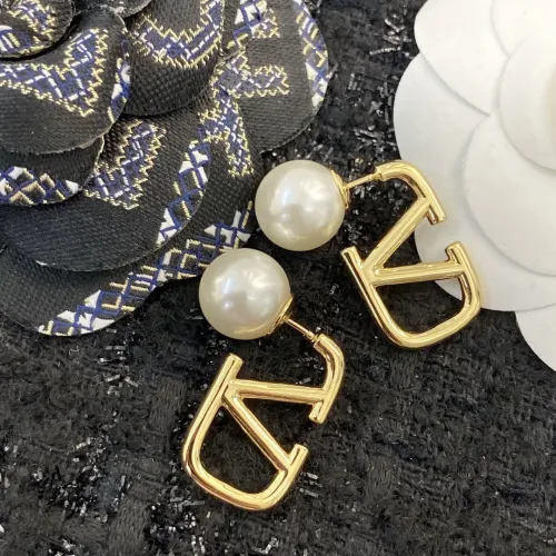 Replica Valentino Earrings For Women #1390862 $34.00 USD for Wholesale