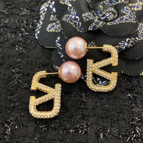 Replica Valentino Earrings For Women #1390864 $40.00 USD for Wholesale