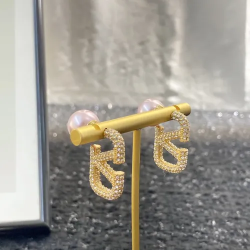 Replica Valentino Earrings For Women #1390864 $40.00 USD for Wholesale