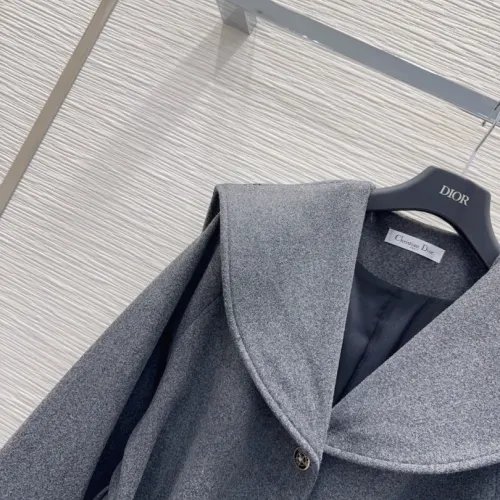 Replica Christian Dior Coats Long Sleeved For Women #1390891 $108.00 USD for Wholesale