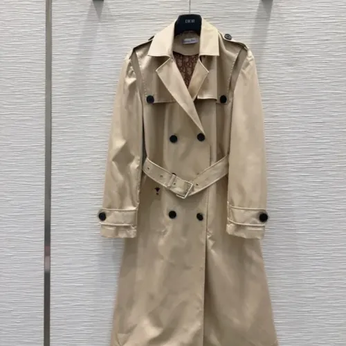 Wholesale Christian Dior Coats Long Sleeved For Women #1390893 $98.00 USD, Wholesale Quality Replica Christian Dior Coats