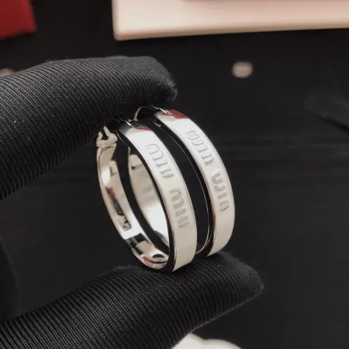 Wholesale MIU MIU Earrings For Women #1390894 $29.00 USD, Wholesale Quality Replica MIU MIU Earrings