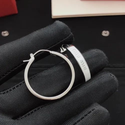 Replica MIU MIU Earrings For Women #1390894 $29.00 USD for Wholesale
