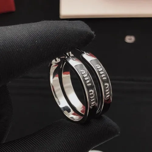 Wholesale MIU MIU Earrings For Women #1390896 $29.00 USD, Wholesale Quality Replica MIU MIU Earrings