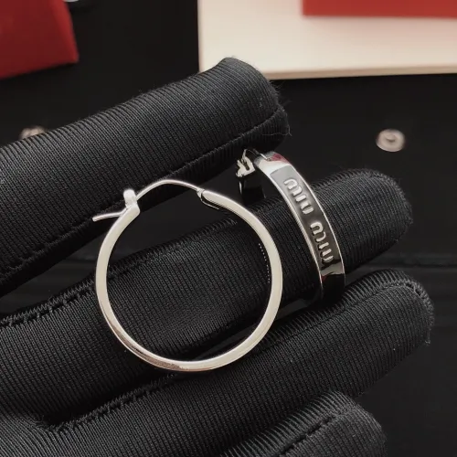 Replica MIU MIU Earrings For Women #1390896 $29.00 USD for Wholesale