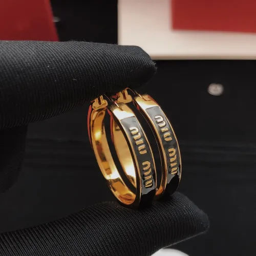 Wholesale MIU MIU Earrings For Women #1390897 $29.00 USD, Wholesale Quality Replica MIU MIU Earrings