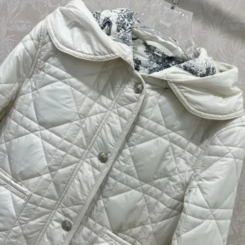 Replica Christian Dior Coats Long Sleeved For Women #1390899 $135.00 USD for Wholesale