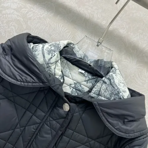 Replica Christian Dior Coats Long Sleeved For Women #1390900 $135.00 USD for Wholesale