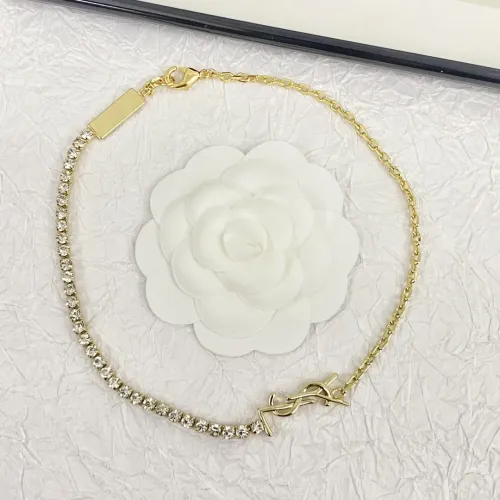 Wholesale Yves Saint Laurent YSL Necklaces For Women #1390910 $34.00 USD, Wholesale Quality Replica Yves Saint Laurent YSL Necklaces