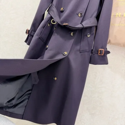 Replica Burberry Trench Coat Long Sleeved For Women #1390954 $190.00 USD for Wholesale