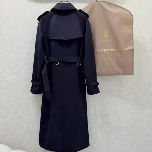Replica Burberry Trench Coat Long Sleeved For Women #1390954 $190.00 USD for Wholesale