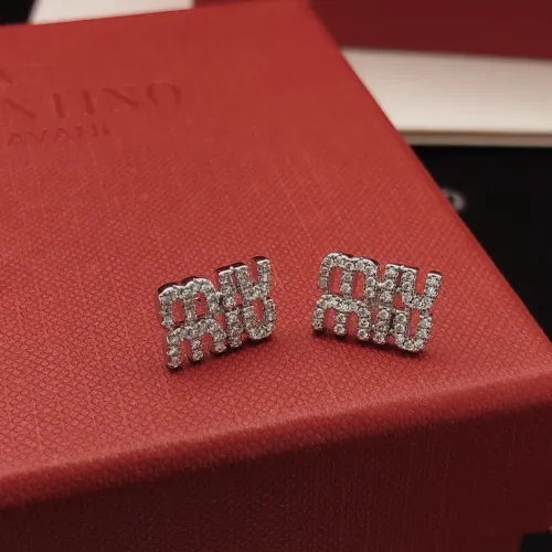 Replica MIU MIU Earrings For Women #1390971 $29.00 USD for Wholesale