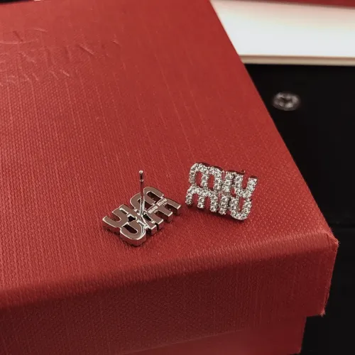 Replica MIU MIU Earrings For Women #1390971 $29.00 USD for Wholesale