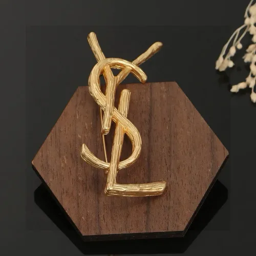 Replica Yves Saint Laurent Brooches For Women #1390998 $27.00 USD for Wholesale