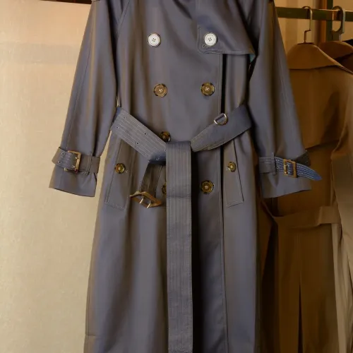 Wholesale Burberry Trench Coat Long Sleeved For Women #1391046 $172.00 USD, Wholesale Quality Replica Burberry Trench Coat