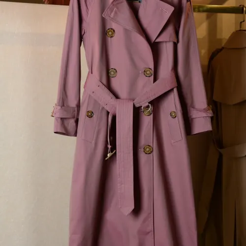 Wholesale Burberry Trench Coat Long Sleeved For Women #1391047 $172.00 USD, Wholesale Quality Replica Burberry Trench Coat