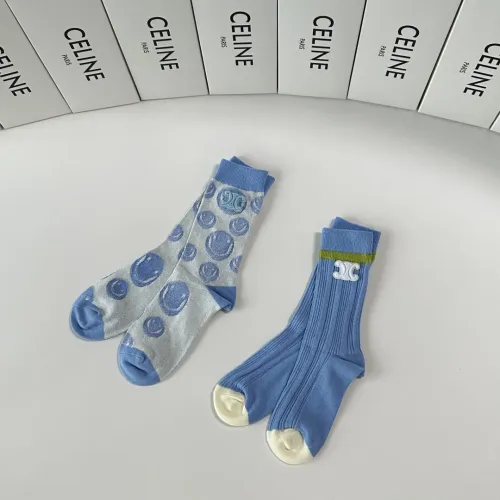 Wholesale Celine Socks #1391077 $29.00 USD, Wholesale Quality Replica Celine Socks