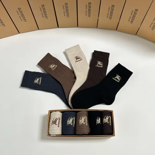 Replica Burberry Socks #1391091 $29.00 USD for Wholesale