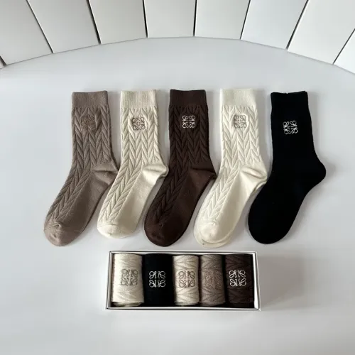 Wholesale LOEWE Socks #1391092 $29.00 USD, Wholesale Quality Replica LOEWE Socks