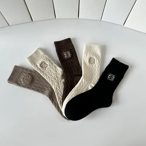 Replica LOEWE Socks #1391092 $29.00 USD for Wholesale
