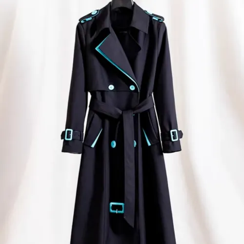 Wholesale Burberry Trench Coat Long Sleeved For Women #1391097 $132.00 USD, Wholesale Quality Replica Burberry Trench Coat