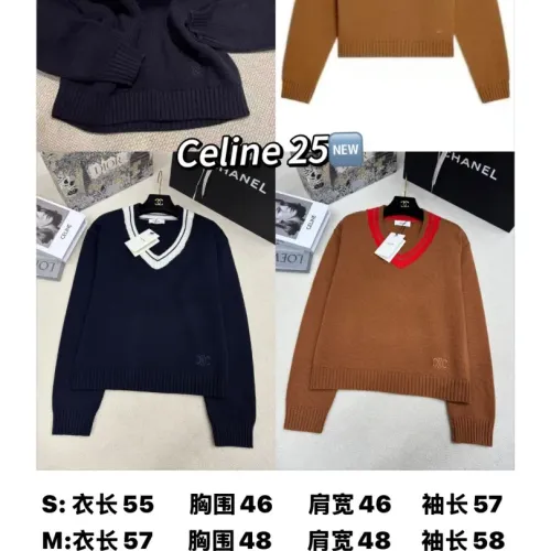 Replica Celine Sweaters Long Sleeved For Women #1391103 $100.00 USD for Wholesale