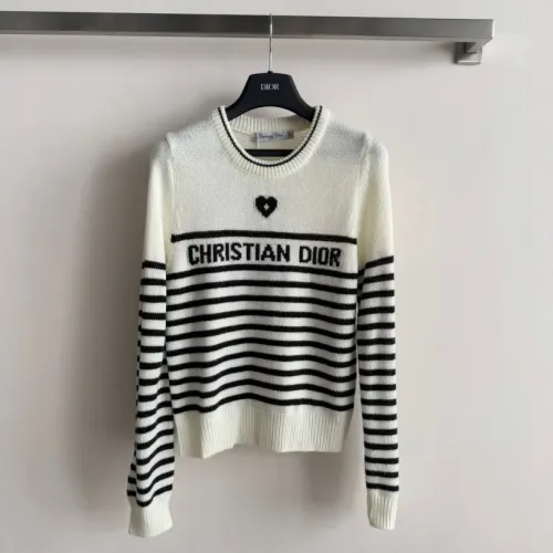 Wholesale Christian Dior Sweaters Long Sleeved For Women #1391105 $100.00 USD, Wholesale Quality Replica Christian Dior Sweaters