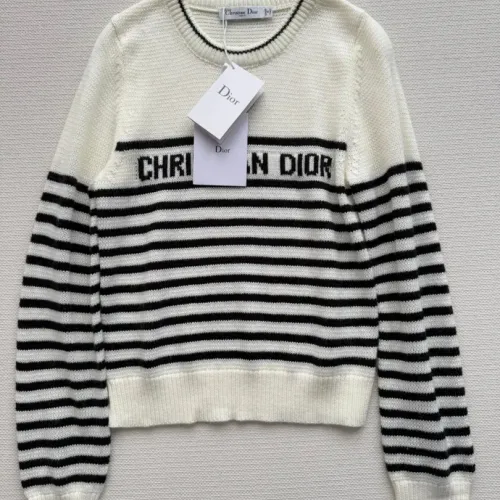 Replica Christian Dior Sweaters Long Sleeved For Women #1391105 $100.00 USD for Wholesale