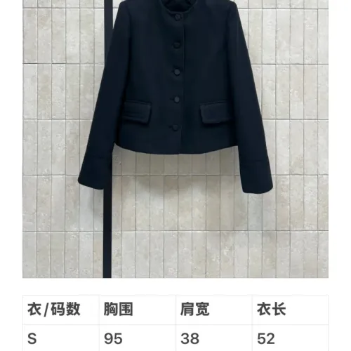 Replica Christian Dior Jackets Long Sleeved For Women #1391116 $135.00 USD for Wholesale