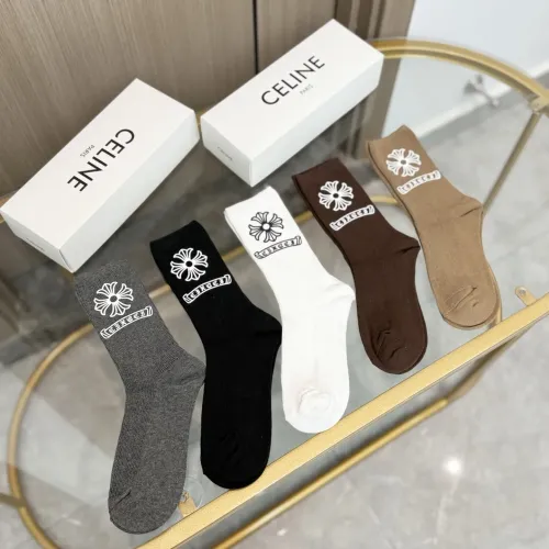 Wholesale Chrome Hearts Socks #1391133 $39.00 USD, Wholesale Quality Replica Chrome Hearts Socks