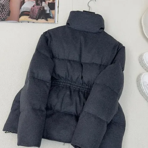 Replica Prada Down Feather Coat Long Sleeved For Women #1391149 $245.00 USD for Wholesale