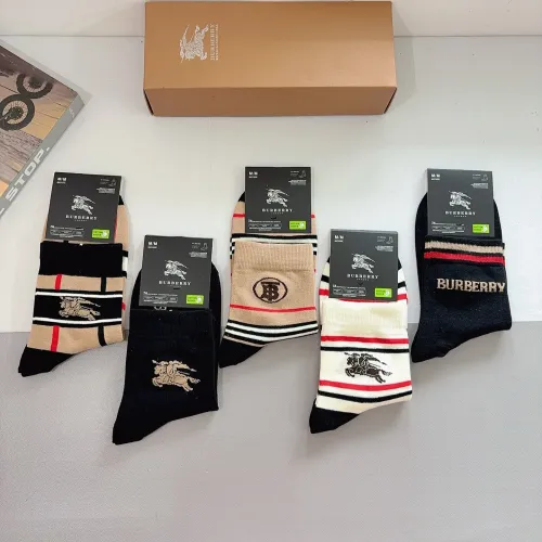 Replica Burberry Socks For Men #1391150 $29.00 USD for Wholesale