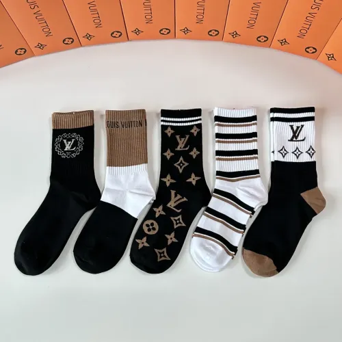 Replica Louis Vuitton LV Socks #1391151 $29.00 USD for Wholesale