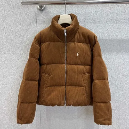 Wholesale Ralph Lauren Polo Down Feather Coat Long Sleeved For Women #1391155 $182.00 USD, Wholesale Quality Replica Ralph Lauren Polo Down Feather Coat