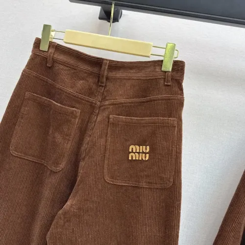 Replica MIU MIU Tracksuits Long Sleeved For Women #1391158 $247.93 USD for Wholesale