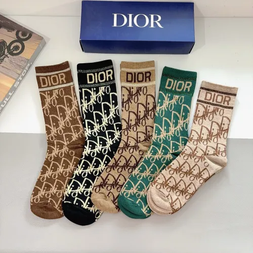 Replica Christian Dior Socks #1391159 $29.00 USD for Wholesale