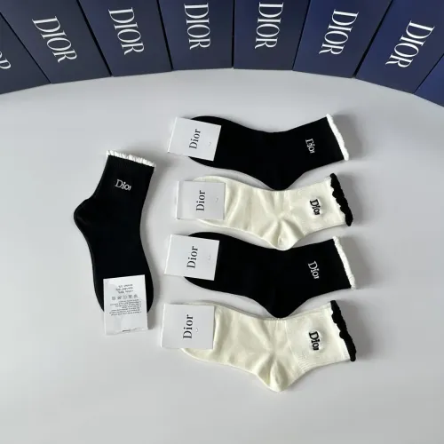Replica Christian Dior Socks #1391160 $29.00 USD for Wholesale
