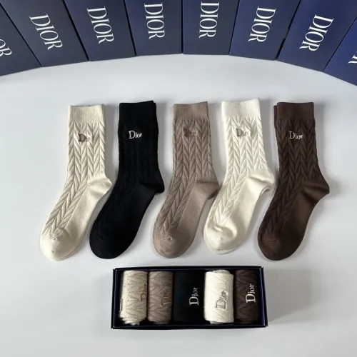 Wholesale Christian Dior Socks #1391161 $29.00 USD, Wholesale Quality Replica Christian Dior Socks