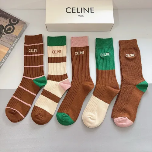Wholesale Celine Socks #1391166 $29.00 USD, Wholesale Quality Replica Celine Socks