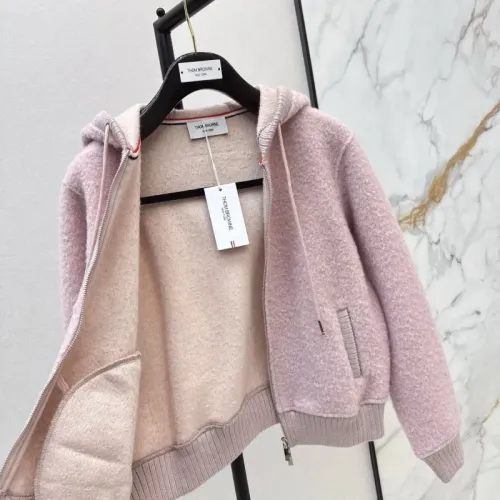 Replica Thom Browne Jackets Long Sleeved For Women #1391204 $145.00 USD for Wholesale