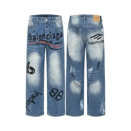 Wholesale Balenciaga Jeans For Unisex #1391426 $80.00 USD, Wholesale Quality Replica Balenciaga Jeans