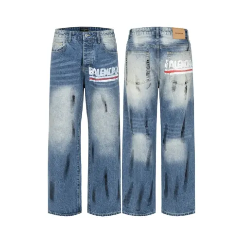Wholesale Balenciaga Jeans For Unisex #1391437 $80.00 USD, Wholesale Quality Replica Balenciaga Jeans
