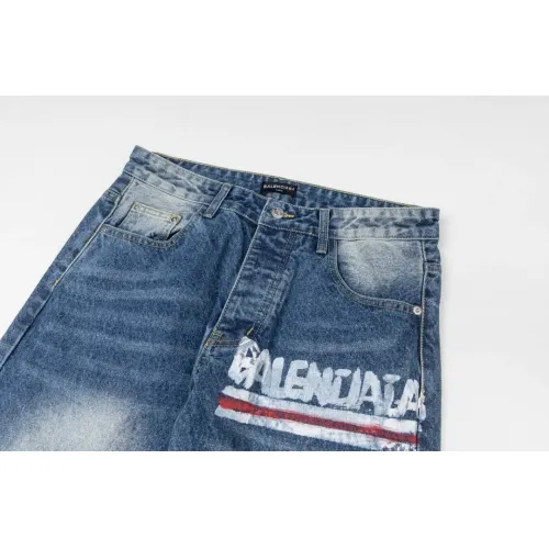 Replica Balenciaga Jeans For Unisex #1391437 $80.00 USD for Wholesale