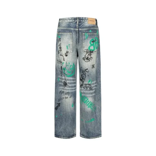 Replica Balenciaga Jeans For Unisex #1391440 $80.00 USD for Wholesale