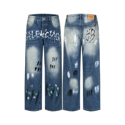 Wholesale Balenciaga Jeans For Unisex #1391446 $80.00 USD, Wholesale Quality Replica Balenciaga Jeans