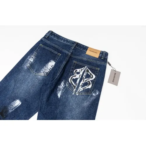 Replica Balenciaga Jeans For Unisex #1391446 $80.00 USD for Wholesale