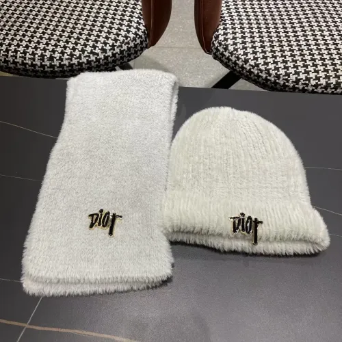 Wholesale Christian Dior Hat and Scarf Set #1391459 $52.00 USD, Wholesale Quality Replica Christian Dior Hat and Scarf and Glove Set
