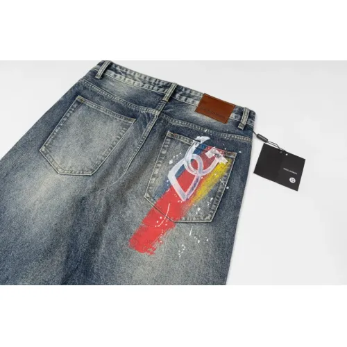 Replica Dolce & Gabbana D&G Jeans For Unisex #1391460 $80.00 USD for Wholesale