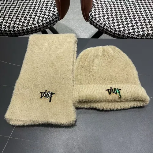 Wholesale Christian Dior Hat and Scarf Set #1391461 $52.00 USD, Wholesale Quality Replica Christian Dior Hat and Scarf and Glove Set